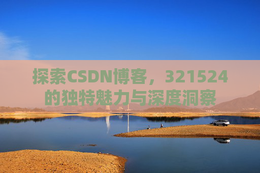 探索CSDN博客，321524的独特魅力与深度洞察